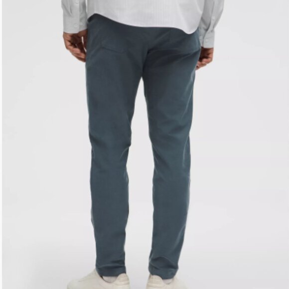 Lululemon‎ Men's ABC Slim Fit Utilitech Pant – Iron Blue – Size 31, Inseam 33 - Picture 2 of 16